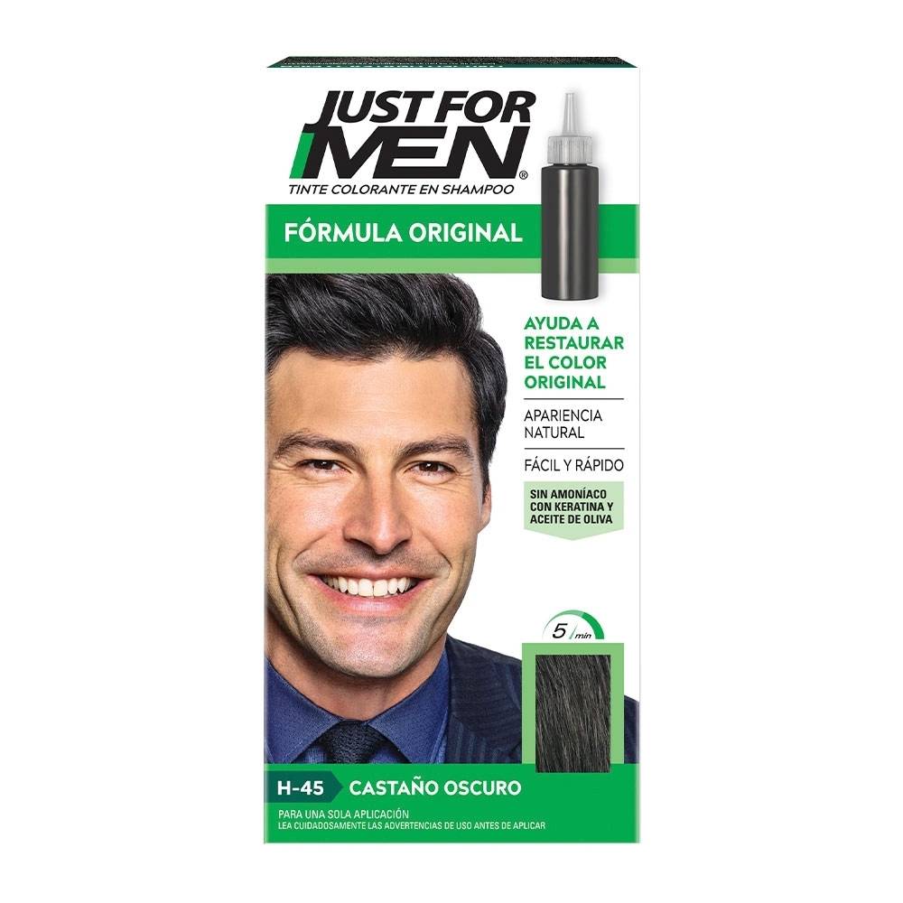 Tinte Para Cabello Just For Men Castaño Oscuro H 45 Walmart