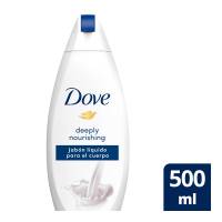 Jabón líquido corporal Dove nutrición profunda 500 ml